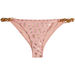 Blush & Gold Pineapple Classic Bikini On a Chain Bottom thumbnail