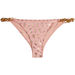 Blush & Gold Pineapple Classic Bikini On a Chain Bottom thumbnail