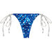 Blue Firecracker Brazilian Thong Bottom thumbnail