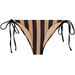 Black & Taupe Stripes Classic Scrunch Bottom thumbnail