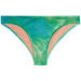 Blue Green Tie Dye  Shimmer Banded Classic Scrunch Bottom thumbnail