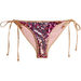 Gold & Fuchsia Sequin Classic Scrunch Bottom thumbnail