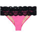 Maui Neon Pink & Black Lace Banded Classic Bottom thumbnail