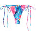 Pink Tropical Indigo Brazilian Thong Bottom thumbnail