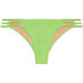 Neon Green Triple Strap Classic Scrunch Bottoms thumbnail