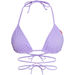 Lilac Strappy Triangle Bikini Top thumbnail