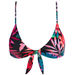 Black Tropical Bralette Top thumbnail