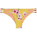 Yellow Cherry Blossom Triple Strap Classic Scrunch Bikini Bottom thumbnail