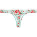 English Rose Banded Brazilian Thong Bottom thumbnail