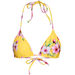 Yellow Cherry Blossom Print Triangle Top thumbnail