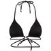 Black Center Loop Wrap Around Bikini Top thumbnail