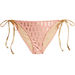 Blush & Gold Pineapple Full Coverage Scrunch Bottom  thumbnail