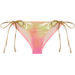 Sunset Tie Dye Shimmer Classic Scrunch Bottom thumbnail