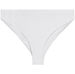 White Full Coverage Mid-Rise Scrunch Banded Bottom thumbnail