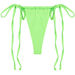 Neon Green G-String Thong Ruched thumbnail