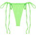 Neon Green G-String Thong Ruched thumbnail