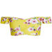 Yellow Cherry Blossom Off Shoulder Bikini Top thumbnail