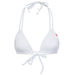 White Double Strap Triangle Bikini Top thumbnail