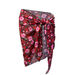 Red Rose Leopard Sheer Chiffon Sarong Cover Up thumbnail