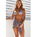 Wildflower Sheer Chiffon Sarong Cover Up thumbnail