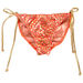 Coral & Gold Leopard Full Coverage Scrunch Bottom  thumbnail
