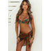 Jamaican Flower Sheer Chiffon Sarong Cover Up thumbnail