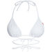 White Strappy Triangle Bikini Top thumbnail