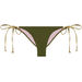 Olive & Gold Classic Scrunch Bottoms thumbnail