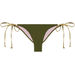 Olive & Gold Classic Scrunch Bottoms thumbnail