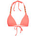 Salmon Triangle Bikini On a Chain Top  thumbnail