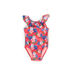 Cleo Pink Hibiscus Print Baby/Toddler One Piece Swimsuit thumbnail