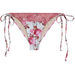 Ivory Pink Floral & Mauve Edge Lace Classic Bottom thumbnail