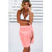 Apricot Kiss Coral Mesh Wrap Sarong Bikini Cover Up thumbnail