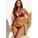 Red Metallic Classic Scrunch Bottom thumbnail