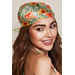 Sunset Leia Silk Head Scarf thumbnail