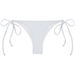 White Micro Scrunch Bottoms thumbnail