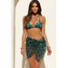 Peacock Passion Sheer Chiffon Sarong Cover Up thumbnail