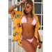 Napa Sun Mustard Chiffon Floral Kimono Beach Cover Up thumbnail