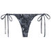 Black Bandana Brazilian Thong Bottom thumbnail