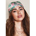 Pink Hawaiian Silk Head Scarf thumbnail