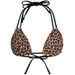 Leopard Double Strap Bikini Top  thumbnail