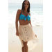Long Island Ivory Lace High Low Beach Skirt thumbnail
