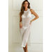 Bayside White Crochet Beach Cover Up Dress thumbnail