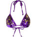 Purple & Gold Sequins Triangle Top thumbnail