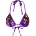 Purple & Gold Sequins Triangle Top thumbnail