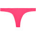 Neon Coral Banded Brazilian Thong Bottom thumbnail