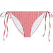 Red & White Stripes Full Coverage Scrunch Bottom  thumbnail