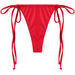 Red G-String Thong Ruched thumbnail
