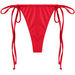 Red G-String Thong Ruched thumbnail