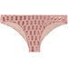 Blush & Gold Pineapple Banded Classic Scrunch Bottom thumbnail